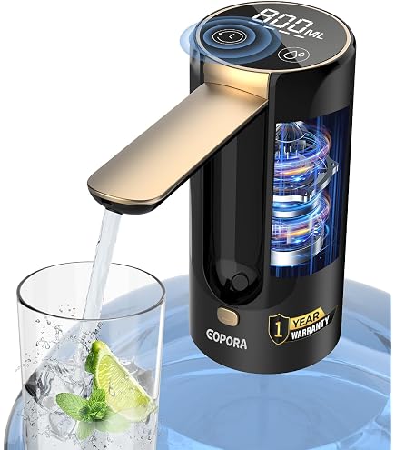 Akari USB Type-C Rechargeable Water Dispenser – Stylish Design